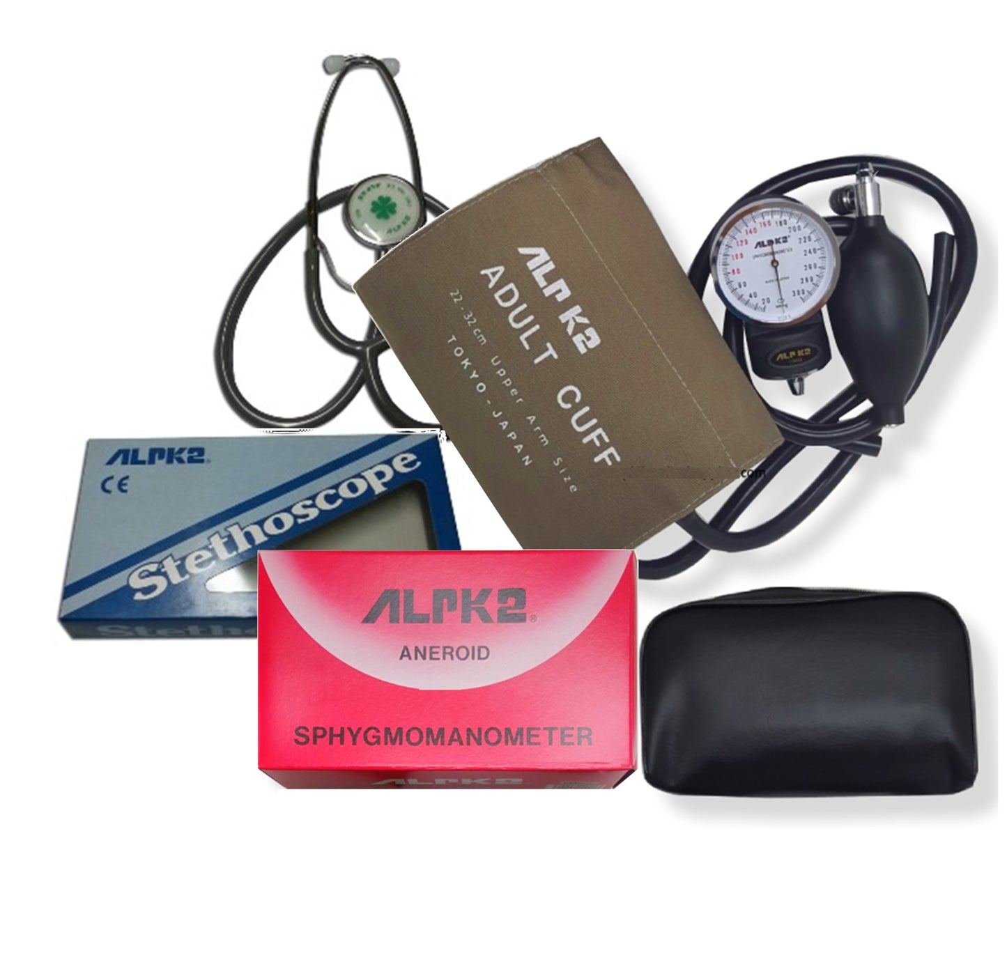 Alpk2 Aneroid Sphygmomanometer – Manual Blood Pressure Monitor