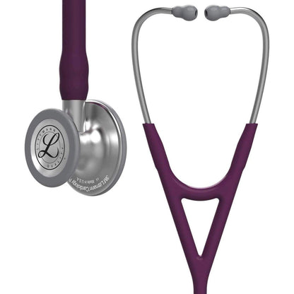 #6156 3M™ Littmann® Cardiology IV™ Diagnostic Stethoscope, Standard-Finish Chestpiece, Plum Tube, 27 inch