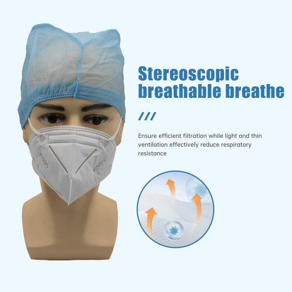 Breathable KN95 Mask – Comfortable & Protective
– Lightweight, breathable 5-layer KN95 mask for daily use.