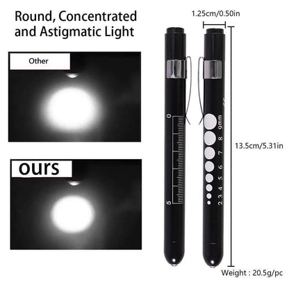 LED Penlight for Nurses & Doctors – Reliable & Convenient
– Medical-grade penlight with a strong LED beam and durable body.