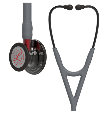 #6183 3M™ Littmann® Cardiology IV™ Diagnostic Stethoscope, Limited Edition, Gray Tube, 27 inch