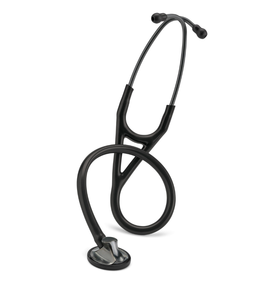 #2176 3M™ Littmann® Master Cardiology™ Stethoscope, Smoke-Finish Chestpiece and Smoke Headset, Black Tube, 27 inch