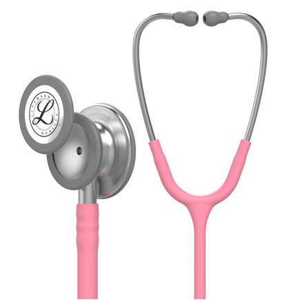 #5633 3M™ Littmann® Classic III™ Monitoring Stethoscope, Pearl Pink Tube, 27 inch