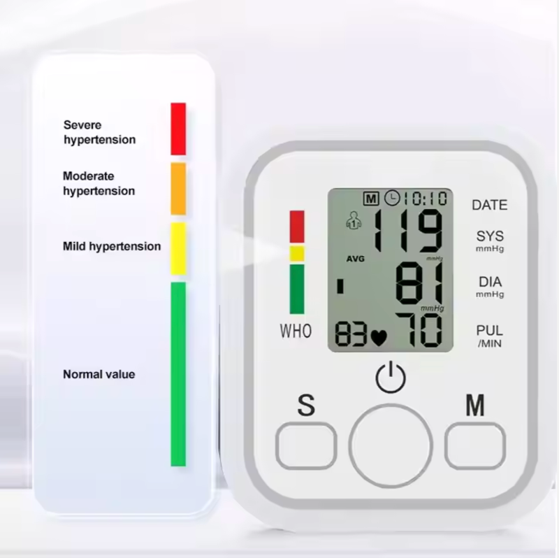 Electronic Sphygmomanometer – Reliable BP Tracking
– Fully automatic blood pressure monitor for home and medical use.