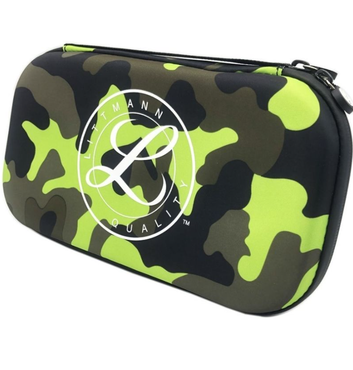 3M Littmann Stethoscope Hard Case - Camouflage – A camouflage-patterned Littmann stethoscope hard case, combining style with secure storage for medical professionals.
