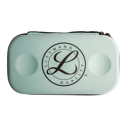 3M Littmann Stethoscope Hard Case - Turquoise – A turquoise Littmann stethoscope hard case with an EVA hard shell for superior protection.